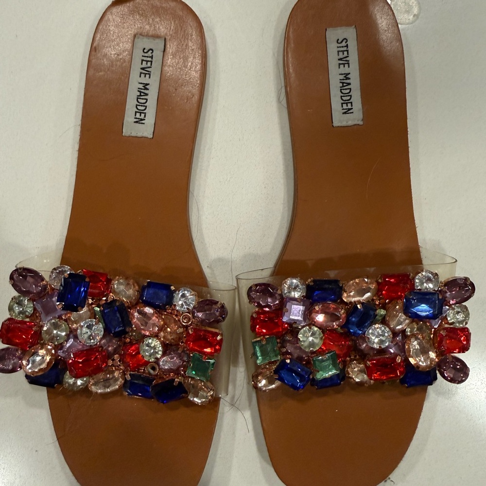 Steve Madden Women's Jewel-Embellished Sandals